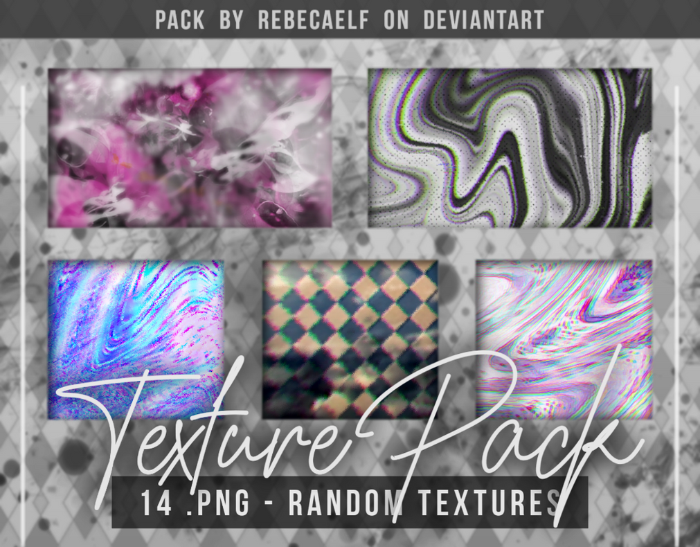# Texture Pack 002 ! by RebecaELF on DeviantArt