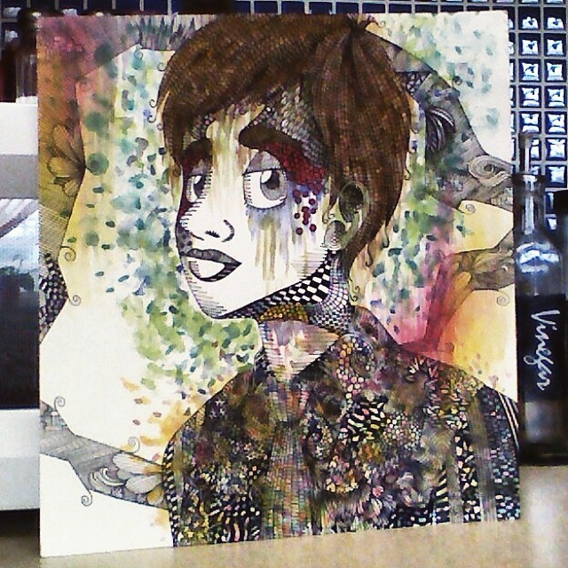 Zentangle Artwork of Brendon Urie