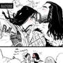 Hobbit-Kiss on the forehead, Bofur/Thorin *slash*