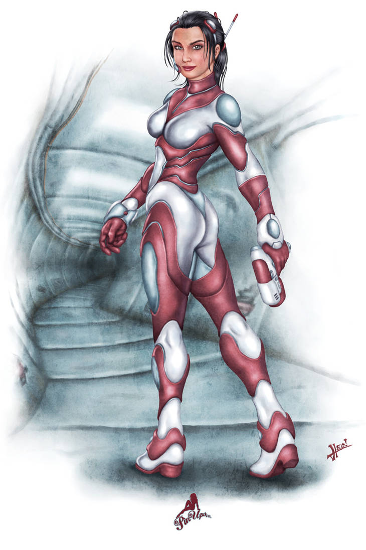 Angie - Pin Up Girl by HecM