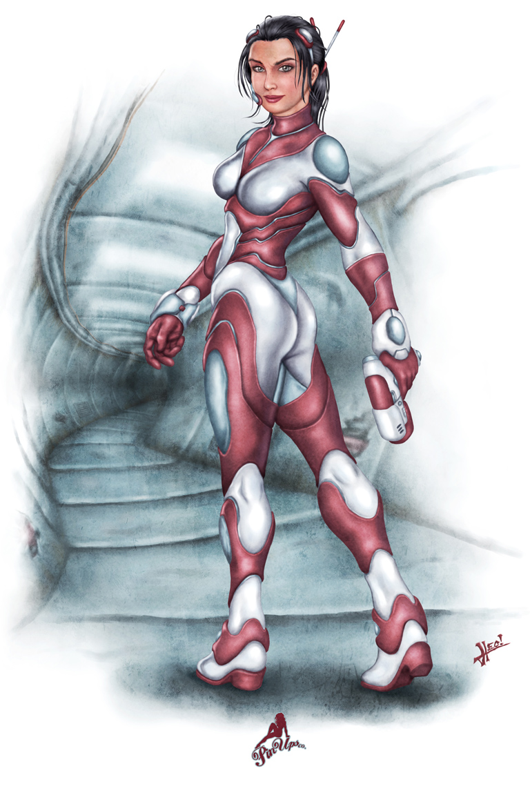 Angie - Pin Up Girl by HecM