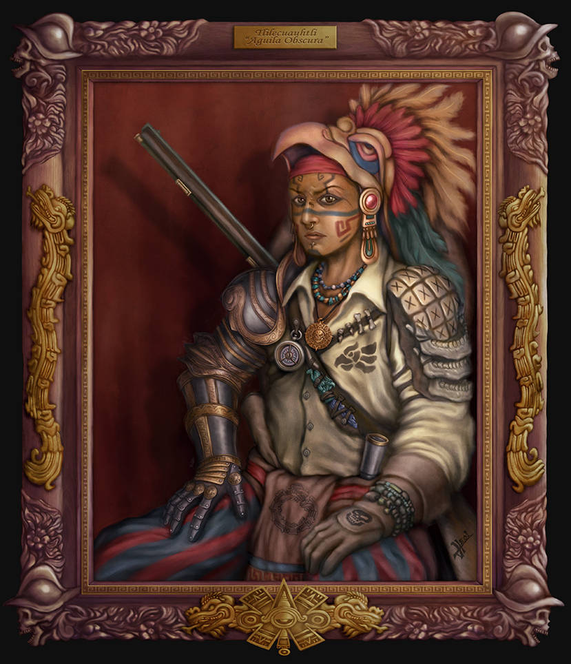 Dark Eagle - Aztec Pirate by HecM
