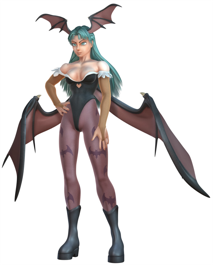 Morrigan in 3d