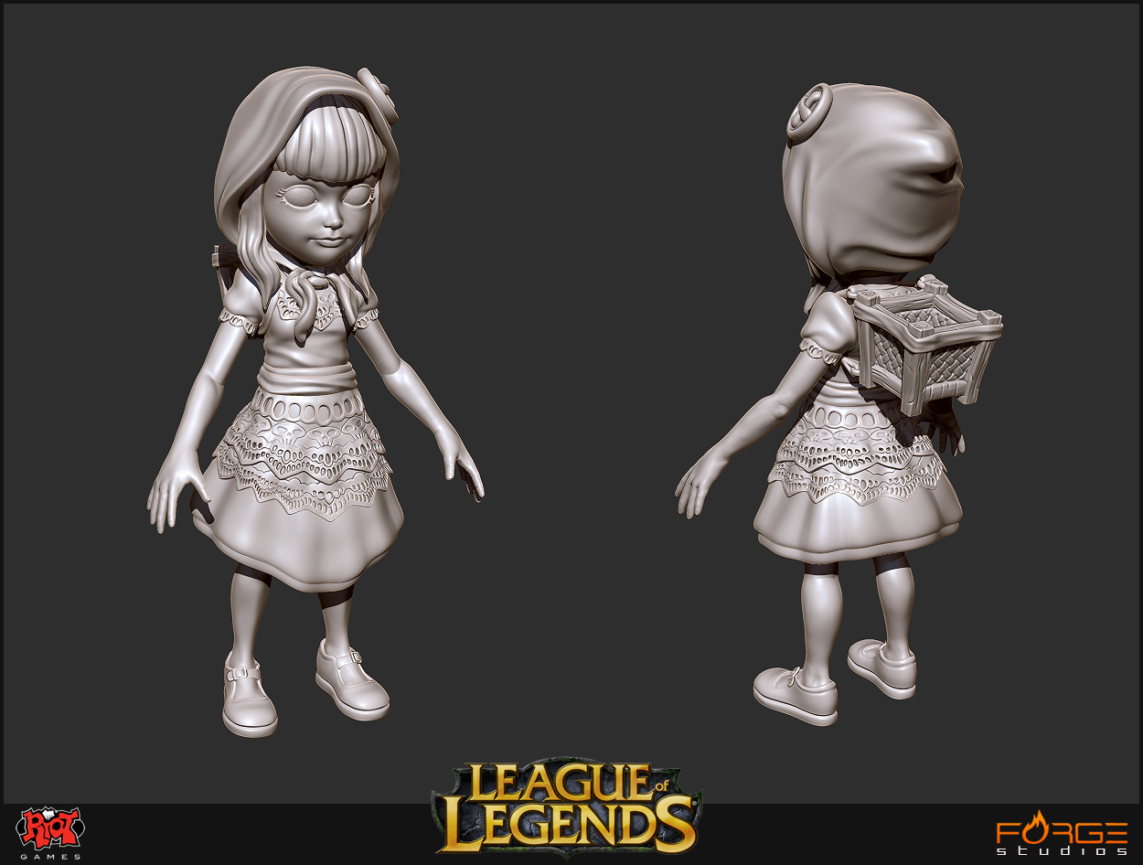 Red Riding Hood Annie Sculpt