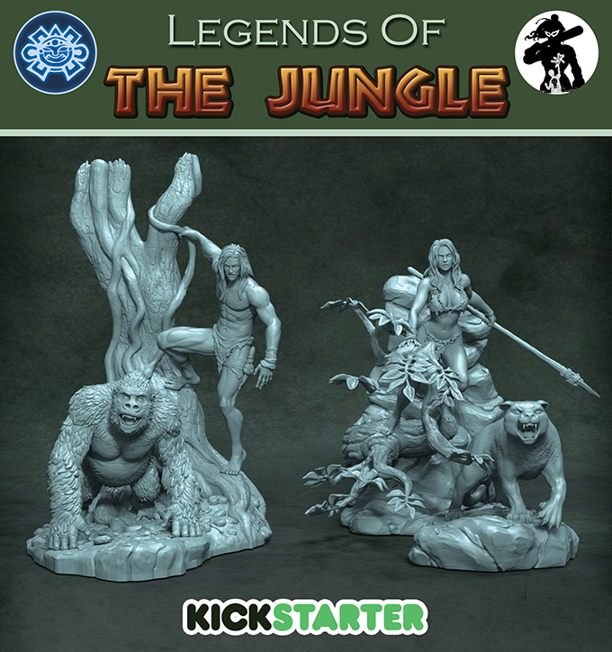 Legends Of The Jungle Kickstarter by HecM