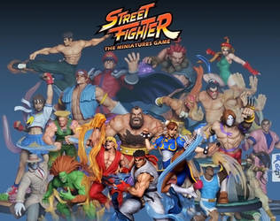 Street Fighter - The Miniatures Game Preview