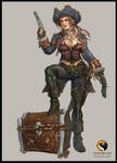 Pirate Chick by HecM