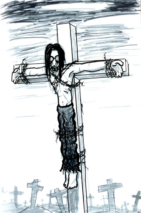 upon the cross again