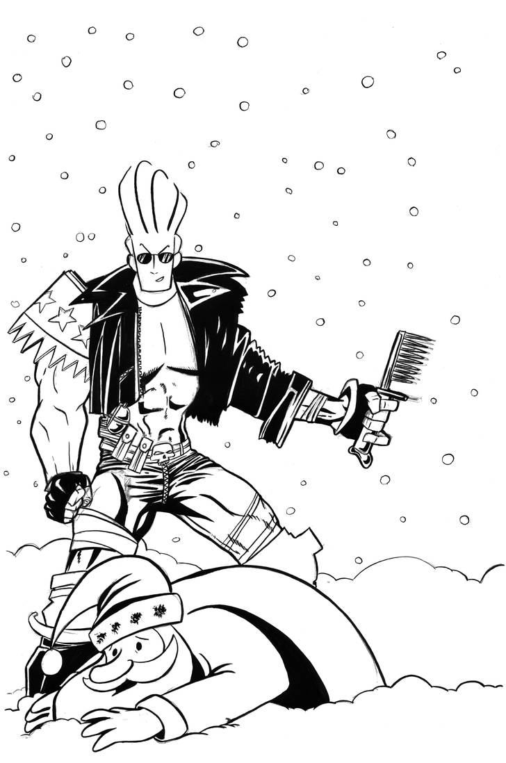 Johnny paramilitary christmas by ElDiabloChingon on DeviantArt