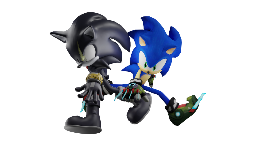 Sonic and Terios Render by HybridXero99 on DeviantArt