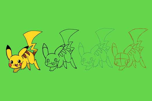 Pikachu Progression Page
