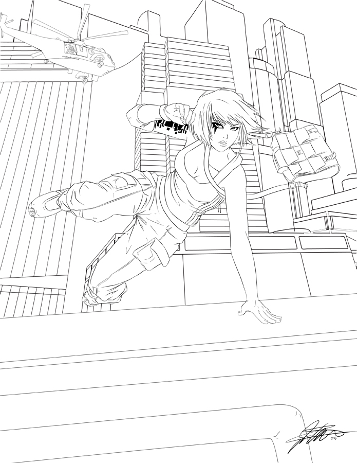 Leap of Faith - LINEART