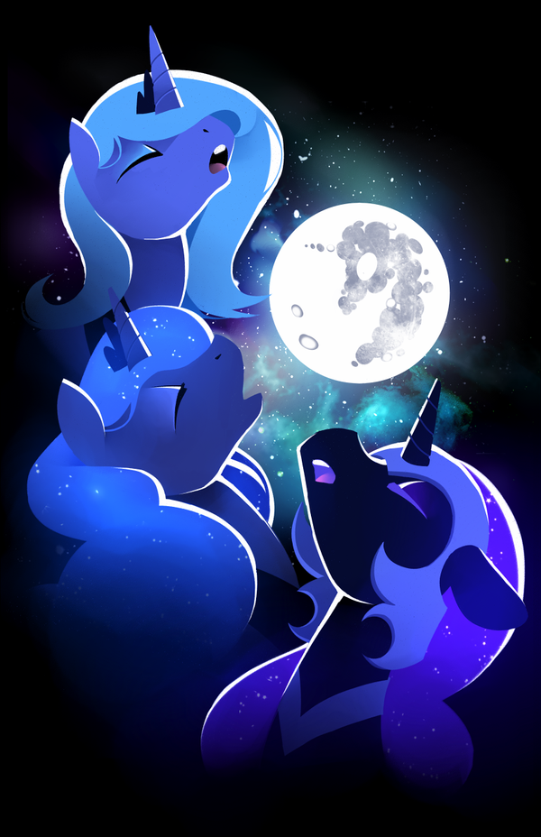 Three Luna Moon