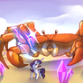 Rarity vs. Giant Crab