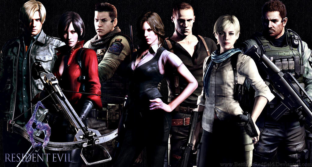 Resident Evil 6 Cast Wallpaper By Betthinaredfield On Deviantart Resident Evil 6 Cast Wallpaper By Betthinaredfield On Deviantart