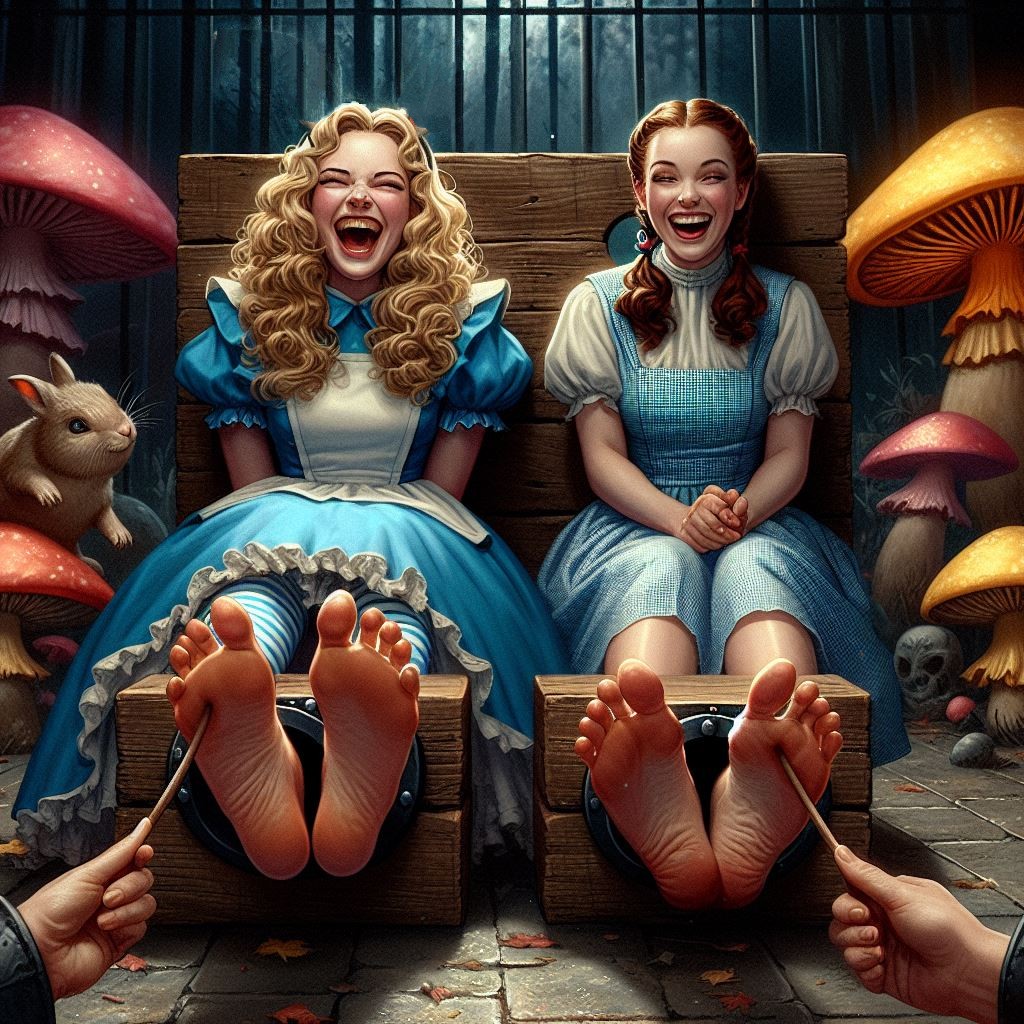 Alice And Dorothy Tickle Interrogation By Tool04 On DeviantArt alice-and-dorothy-tickle-interrogation-by-tool04-on-deviantart