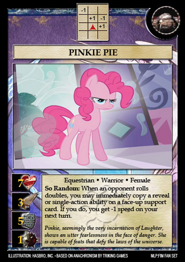 Pinkie Pie card