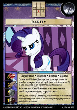 Rarity card