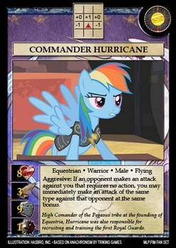 Commander Hurricane card