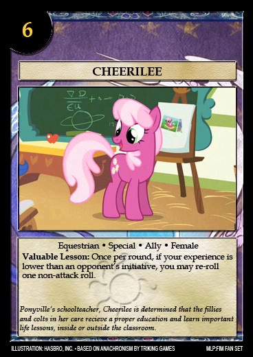 Cheerilee card