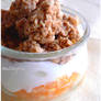 Verrine orange et muesli