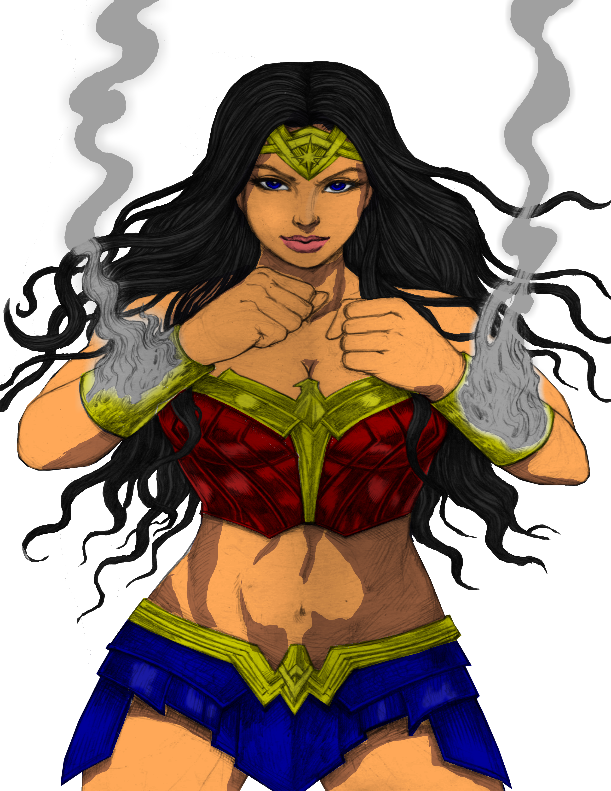 Batman V Superman Wonder Woman By Johnbecaro by X-Bra on DeviantArt