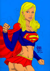 Supergirl September 09 By Jdavidlee1979 by X-Bra