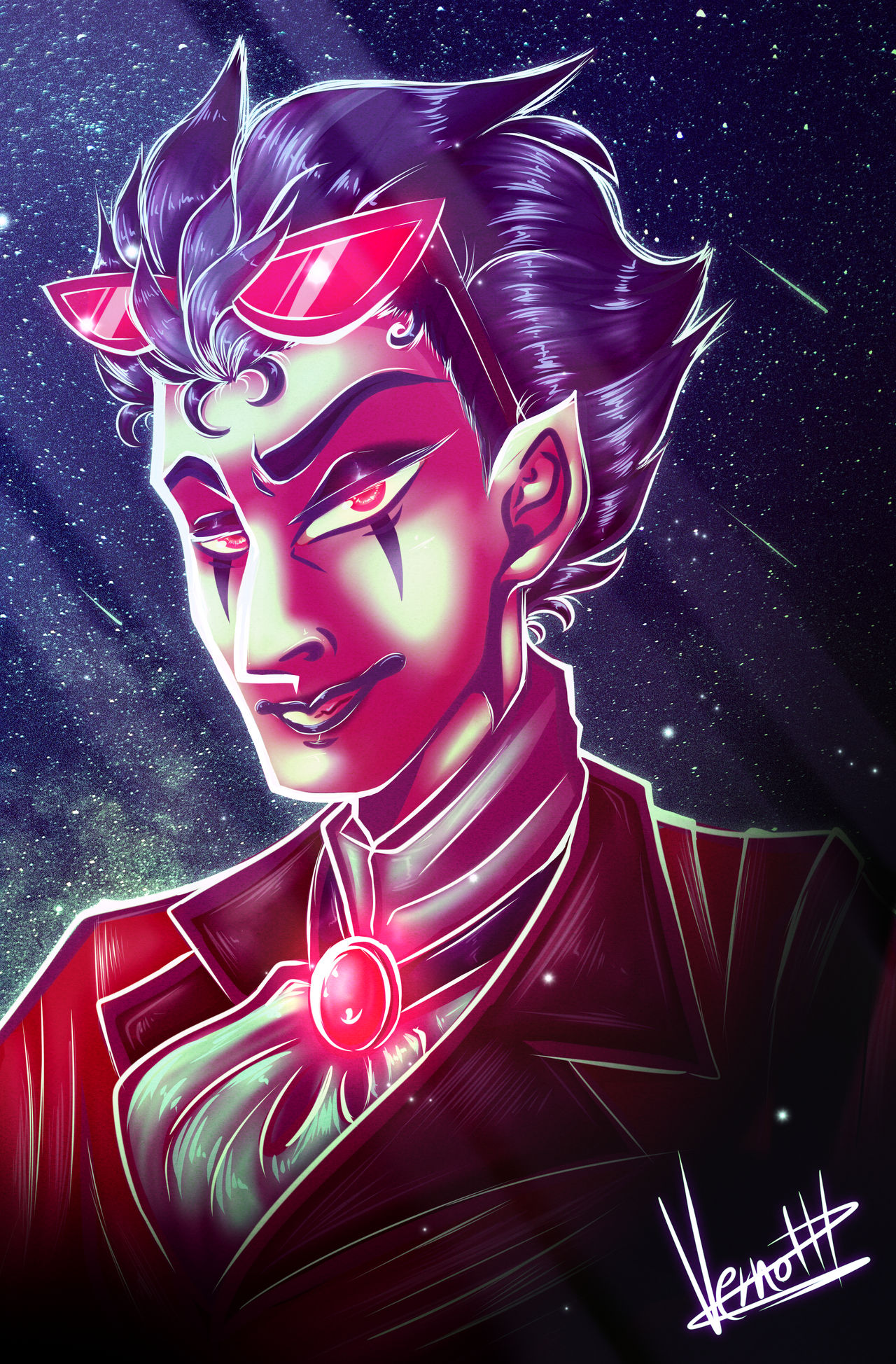 Stolas Human Design Human Stolas by Vernoth on DeviantArt