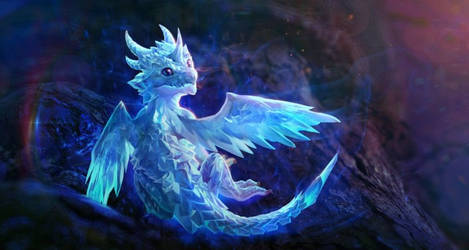 Baby Ice dragon