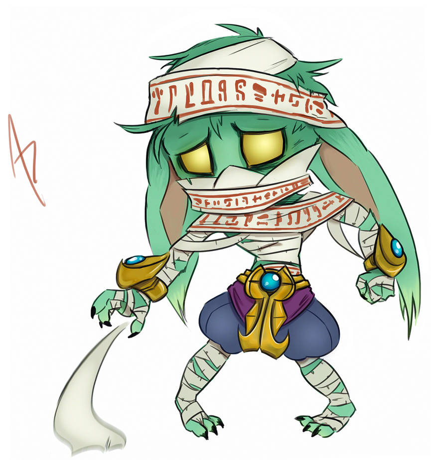 Amumu Redesign fanart by aftertaster7 on DeviantArt