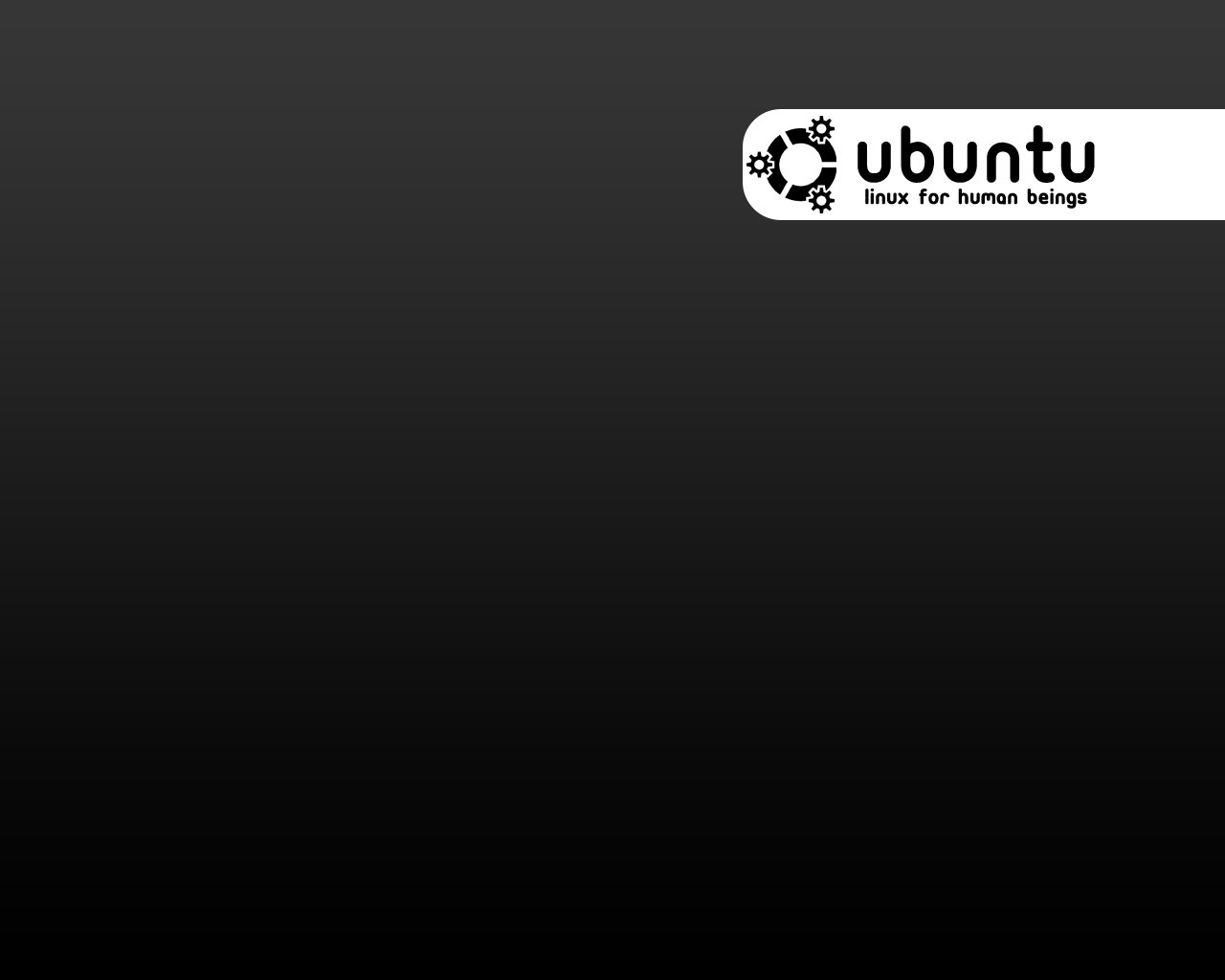 black ubuntu human 1280x1024