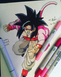 Super Saiyan Four Goku Rose 