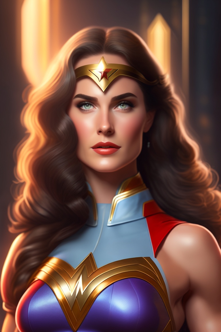 Wonder Woman (Portrait) by JFsGallery on DeviantArt, wonder woman
