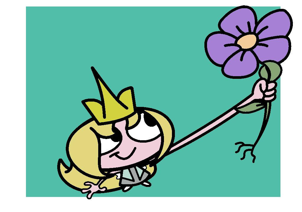 Angel girl with a flower by MetalHeadMorgan on DeviantArt
