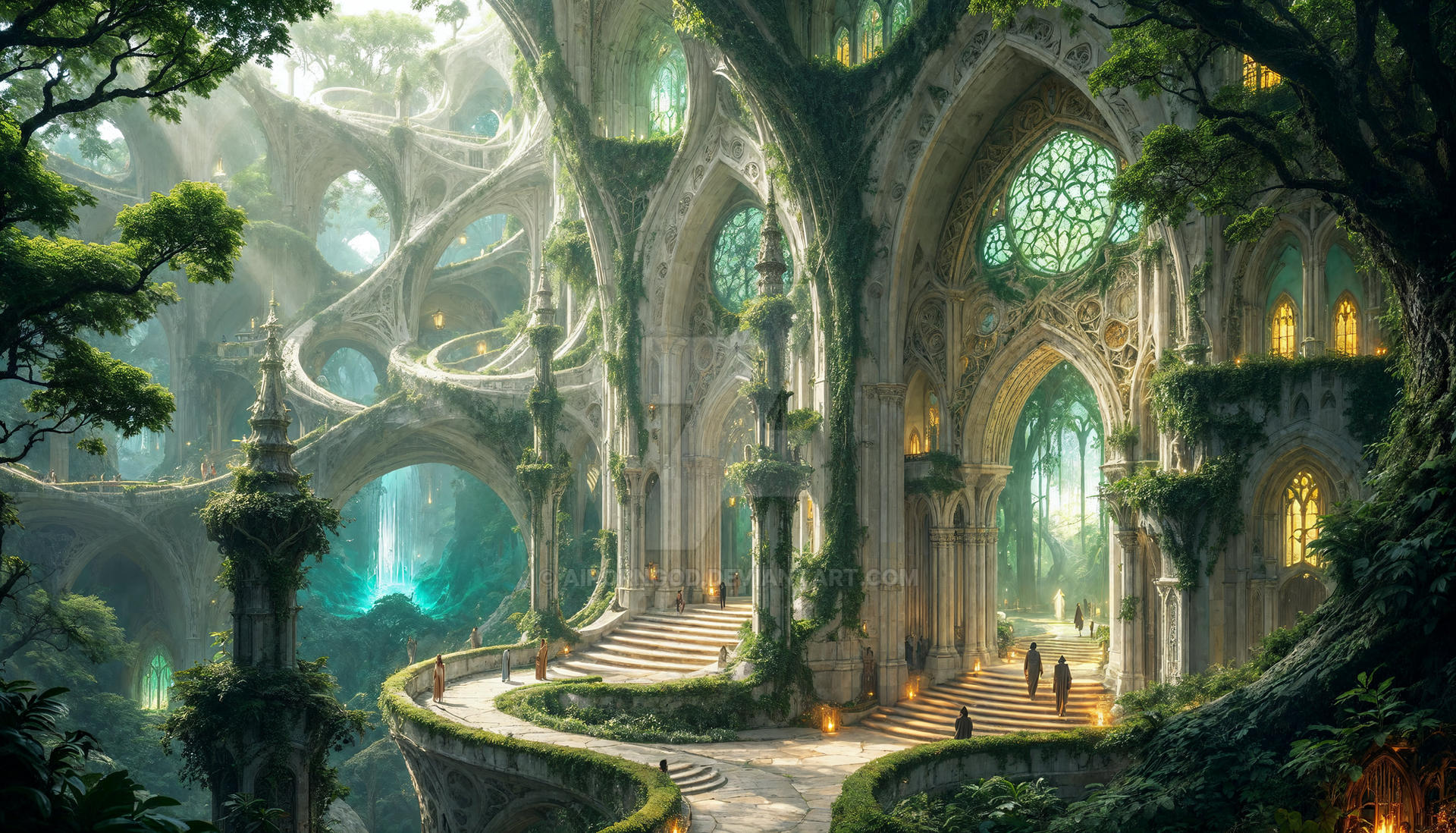 Architecture Of Elven Societies 2 By AIPornGod On DeviantArt architecture-of-elven-societies-2-by-aiporngod-on-deviantart