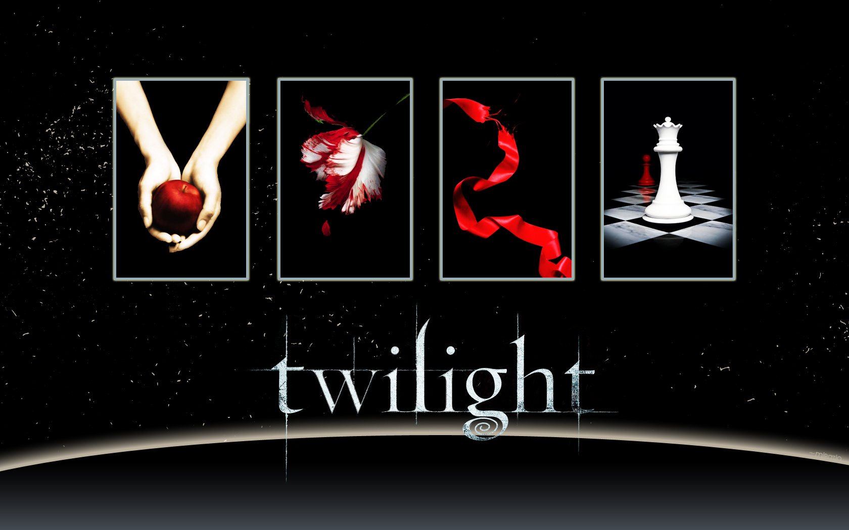 Twilight Saga: Books Wallpaper