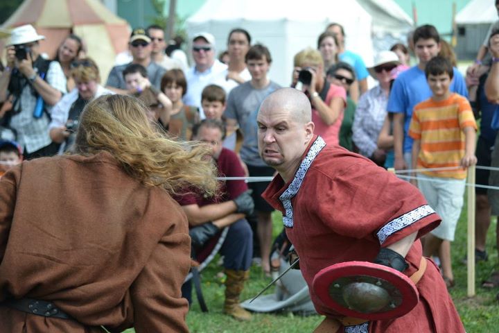 fight scene2:Lachute medieval