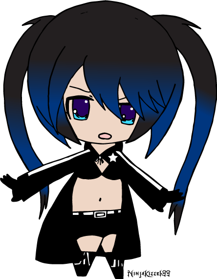 Black-Rock-Shooter Chibi