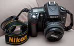 Nikon D90 Taped - 1 by Reniro