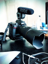 D7K - 105mm 2.8 VR - Rode Mic