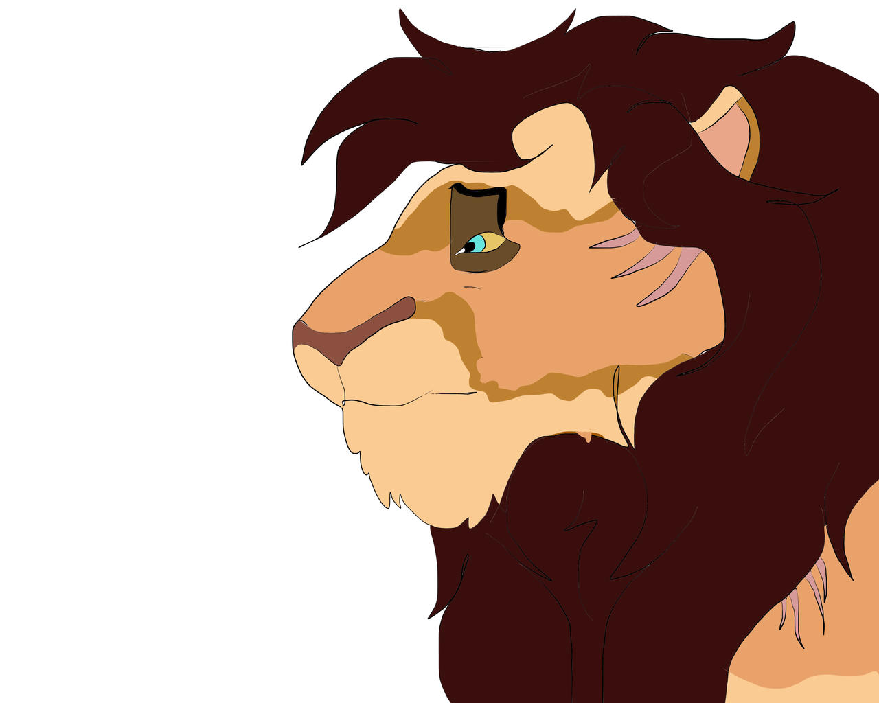 Lion Adopt-ten Points by werewolftg on DeviantArt