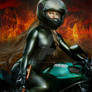 Lady Biker - Ducati