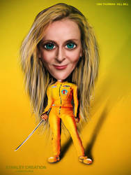 Uma Thurman Kill Bill Yellow