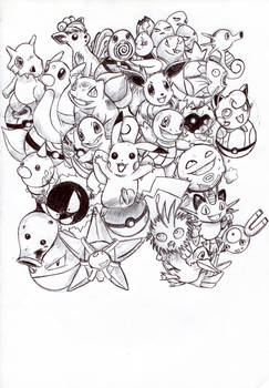 Kanto Pokemon Explosion B/W