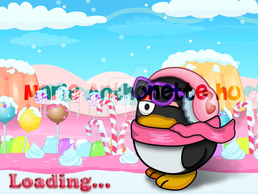cool candy club penguin loading screen by MarieanThonEtte on DeviantArt