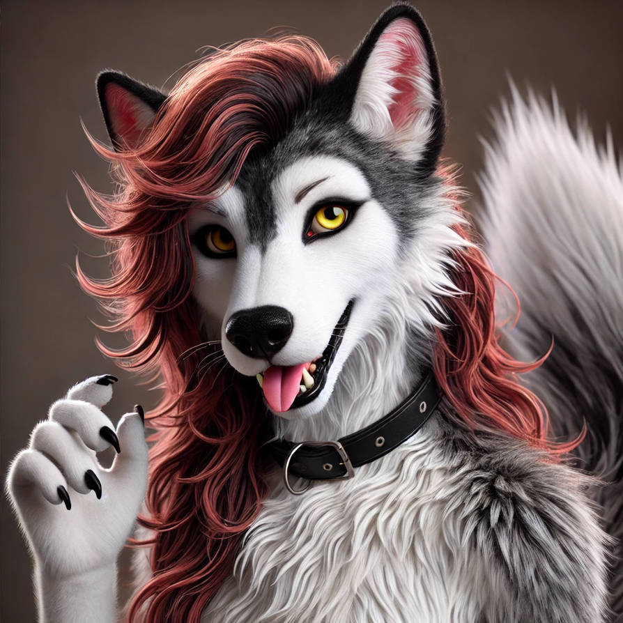 Furry Female Wolf - 014 by HelloImAdam26 on DeviantArt