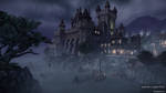 Night Castle Environment - CryEngine - Shot 01 by Zhibade