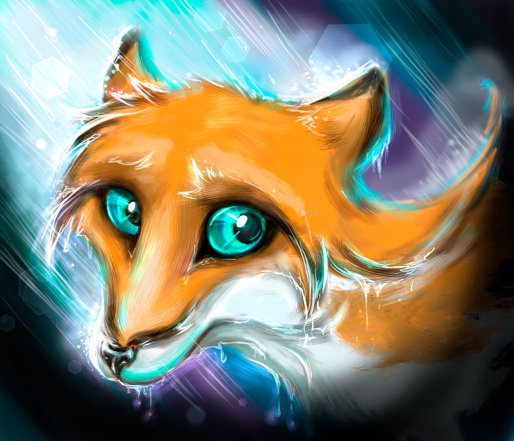 Fox_rain