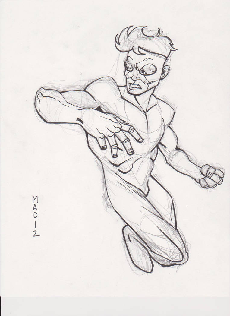 Invincible Sketch by MArC25 on DeviantArt
