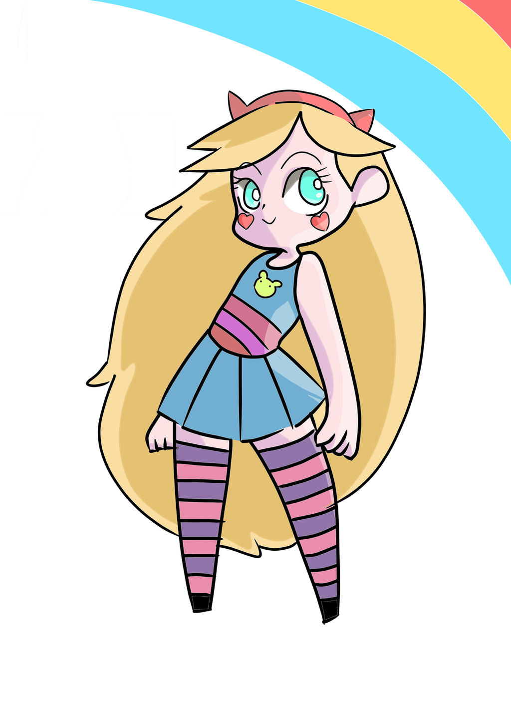 Chibi Star Rounded Star Chibi! by miraimaniac on DeviantArt